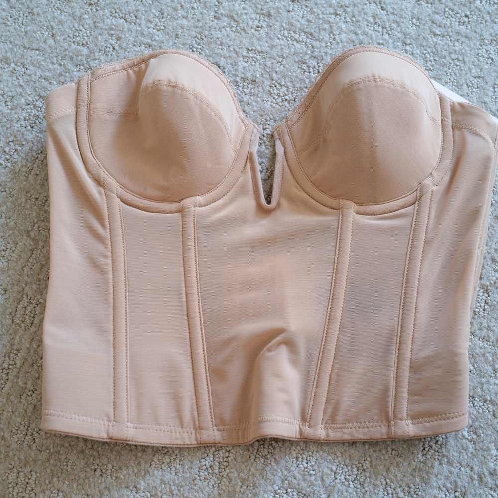 NWT Dominique Valerie V Wire Backless Strapless Bra Size 34A